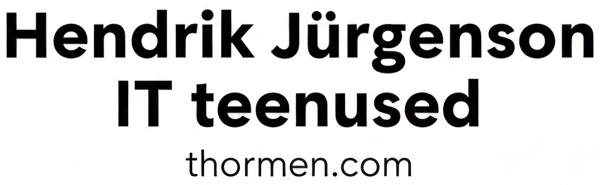 Hendrik Jürgenson IT teenused FIE